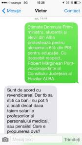 SMS Victor Ponta